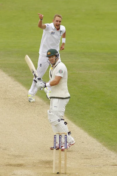 Cricket: england v Australien 4. askan testa dag två — Stockfoto