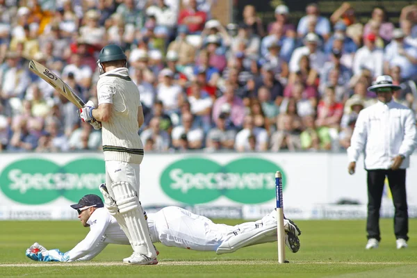 Cricket: england v Australien 4. askan testa dag tre — Stockfoto