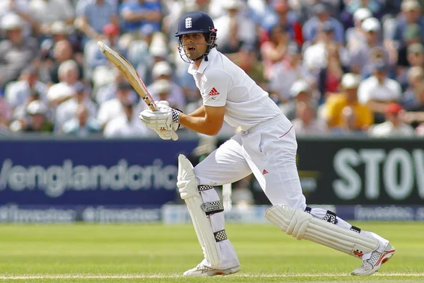Крикет: Англия против Австралии 4-й день испытаний пепла — стоковое фото