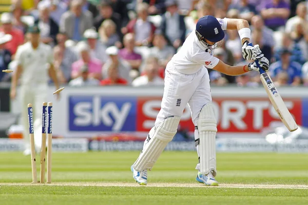 Cricket: Engeland v Australië 4e as test dag drie — Stockfoto