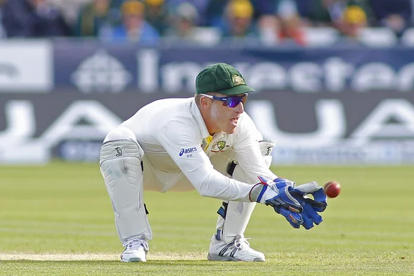 Kriket: İngiltere v Avustralya 4 külleri test üç gün — Stok fotoğraf