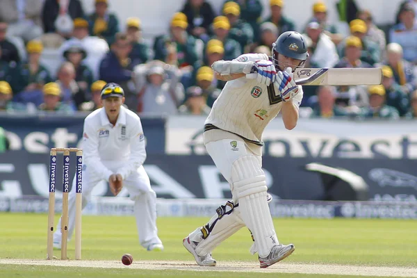 Críquete: Inglaterra v Austrália quarto teste de cinzas dia quatro — Fotografia de Stock
