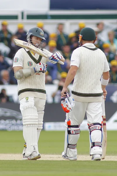 Cricket: england v Australien 4. askan testa dag fyra — Stockfoto