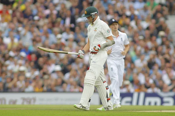 Internationaal cricket Engeland v Australië Oriel as 5e tes — Stockfoto