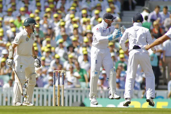 International Cricket England v Australia Investec Ceneri Quinto test — Foto Stock