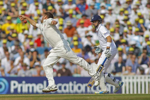 Internationaal cricket Engeland v Australië Oriel as 5e test — Stockfoto