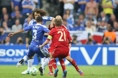 2012 Şampiyonlar Ligi Final Chelsea eğitim