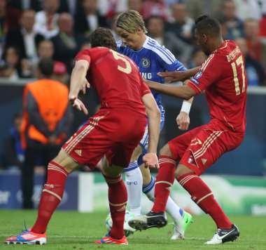 2012 Şampiyonlar Ligi Final Chelsea eğitim