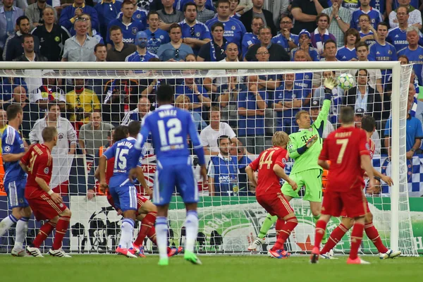 Formação de Chelsea Final da Liga dos Campeões de 2012 — Fotografia de Stock