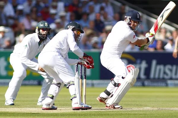 2012 Engeland v Zuid-Afrika 3de Test wedstrijddag 2 — Stockfoto