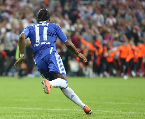 Finale de la Ligue des Champions 2012 Chelsea Training Images De Stock Libres De Droits