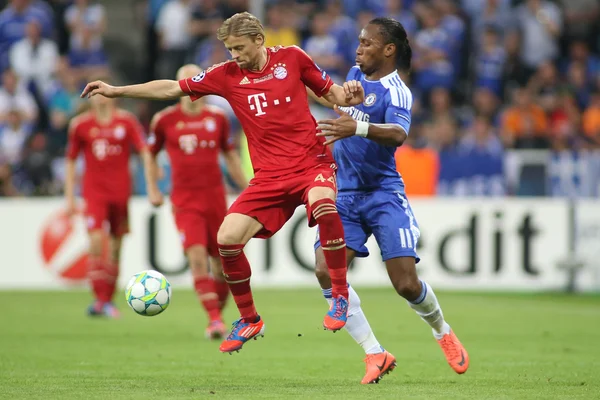 Finale de la Ligue des Champions 2012 Chelsea Training Images De Stock Libres De Droits