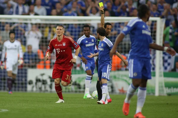 Formação de Chelsea Final da Liga dos Campeões de 2012 Imagem De Stock