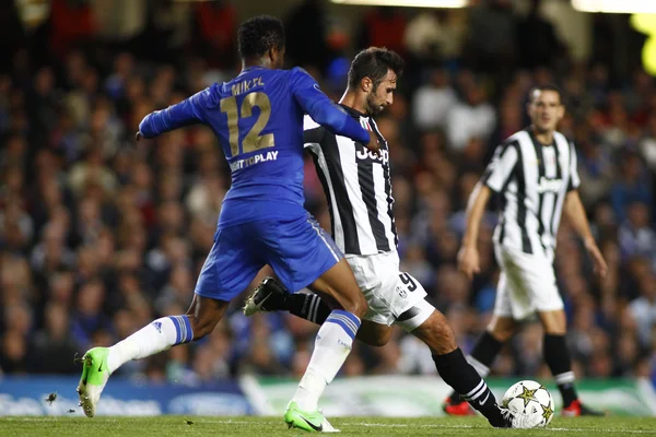 Futebol Liga dos Campeões da UEFA Chelsea v Juventus — Fotografia de Stock