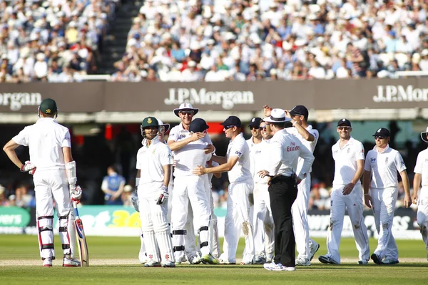 2012 England v South Africa 3rd Test Match day 4 — Stock Photo, Image