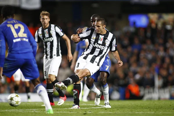 Futebol Liga dos Campeões da UEFA Chelsea v Juventus — Fotografia de Stock