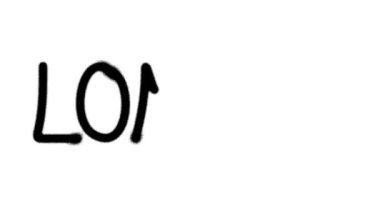 Londra, İngiltere, İngiltere, Büyük Britanya boyalı yazıtlar izole edildi. Sanat kavramı. Hava fırçası boya metni. Şehir soyut sanat eserleri. Alfa kanalı siyah ve beyaz.