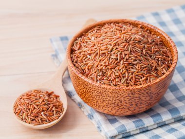 Bütün tahıl geleneksel Tay en iyi pirinç için pirinç sağlıklı ve clea