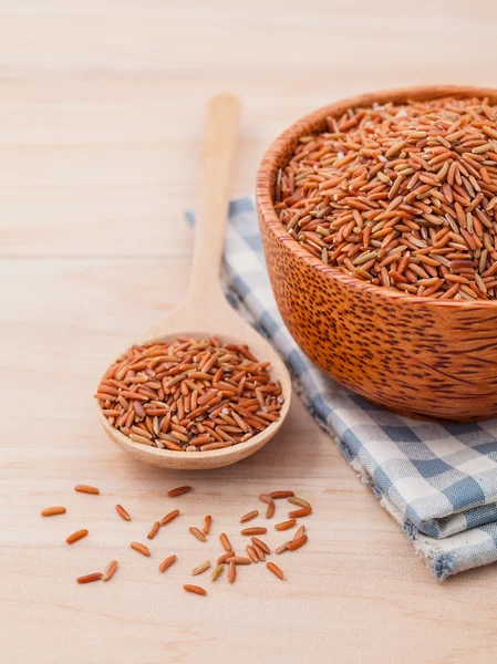 Cereales integrales Arroz tailandés tradicional mejor arroz para la salud y la clea — Foto de Stock