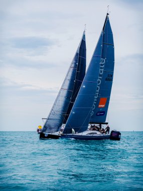 Samui Regatta 2015, Tayland - 25 Mayıs: Chaweng Plajı'nda olay ,