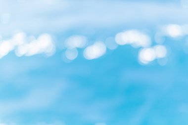 Işık yansıması Bokeh yaz saati