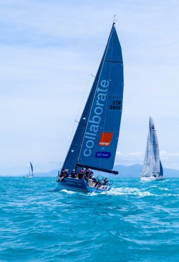Samui Regatta 2015, Tayland - 25 Mayıs: Chaweng Plajı'nda olay ,