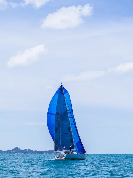 苏梅岛帆船赛 2015年、 泰国-5 月 23-30 日: 事件在汶 — 图库照片