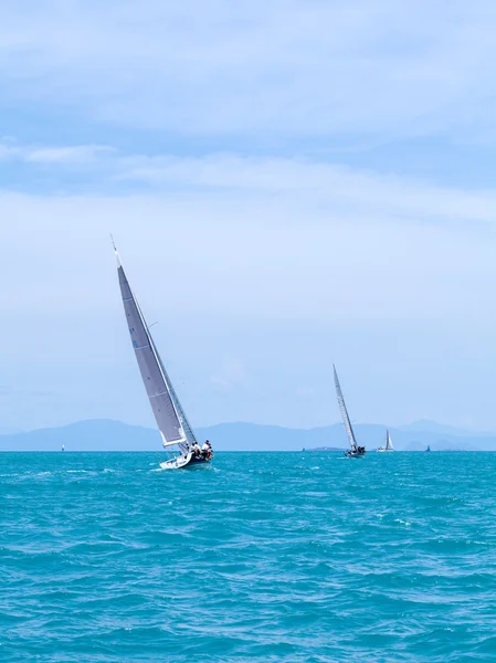 苏梅岛帆船赛 2015年、 泰国-5 月 23-30 日: 事件在汶 — 图库照片