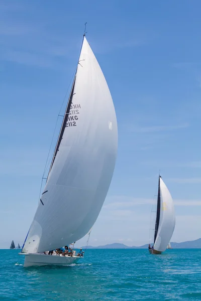 SAMUI REGATTA 2015, TAILÂNDIA - MAIO 30: Evento na praia de Chaweng  , — Fotografia de Stock