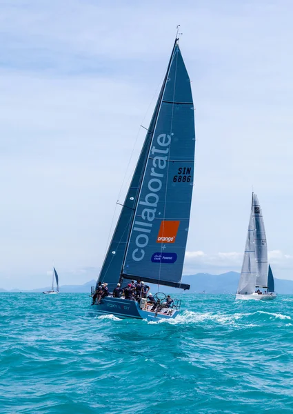 Samui Regatta 2015, Tajlandia - 25 maja: Wydarzenia w mieście Chaweng beach , — Zdjęcie stockowe