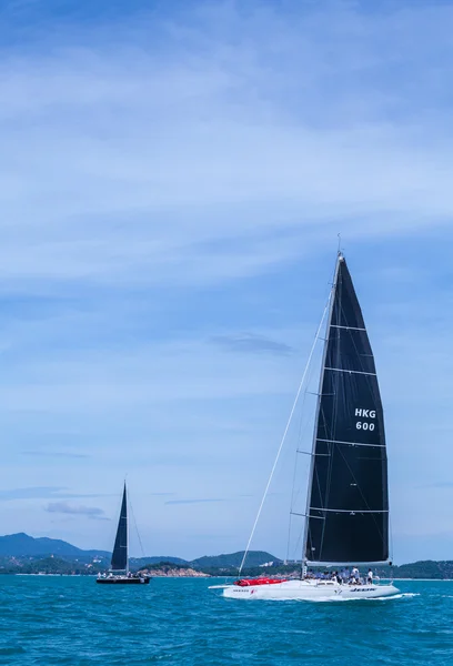 Samui Regatta 2015, Tajlandia - 25 maja: Wydarzenia w mieście Chaweng beach , — Zdjęcie stockowe