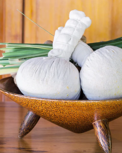 Autentici ingredienti thai spa terapia . — Foto Stock