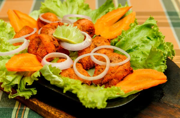 Indisches Huhn Tikka . — Stockfoto