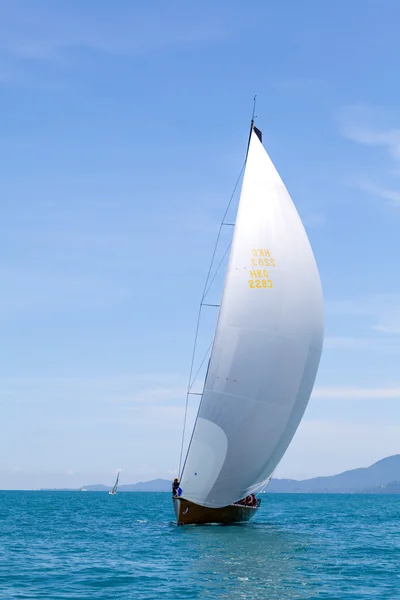 SAMUI REGATTA 2015, TAILÂNDIA - MAIO 30: Evento na praia de Chaweng  , — Fotografia de Stock