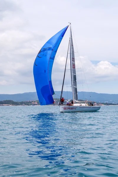 SAMUI REGATTA 2015, TAILÂNDIA - MAIO 30: Evento na praia de Chaweng  , — Fotografia de Stock