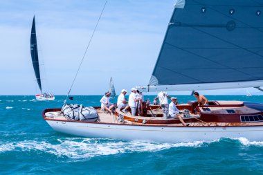 Samui Regatta 2015, Tayland - 25 Mayıs: Chaweng Plajı'nda olay ,