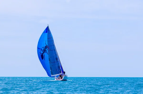 苏梅岛帆船赛 2015年、 泰国-5 月 25 日： 事件在查汶海滩 , — 图库照片