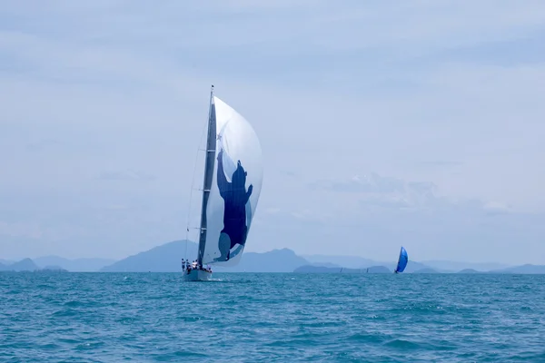 SAMUI REGATTA 2015, TAILÂNDIA - MAIO 25: Evento na praia de Chaweng  , — Fotografia de Stock