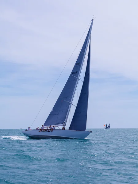 SAMUI REGATTA 2015, TAILÂNDIA - MAIO 25: Evento na praia de Chaweng  , — Fotografia de Stock