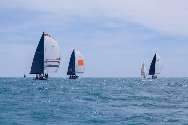 SAMUI REGATTA 2015, TAILÂNDIA - MAIO 25: Evento na praia de Chaweng  , — Fotografia de Stock