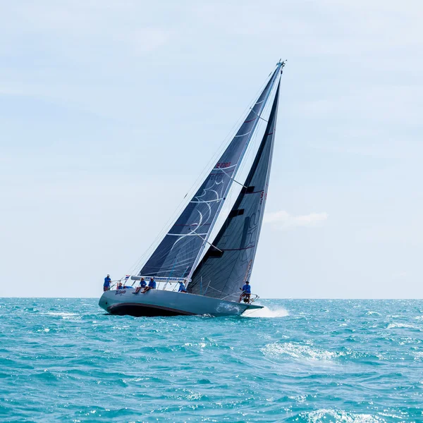 SAMUI REGATTA 2015, TAILÂNDIA - MAIO 25: Evento na praia de Chaweng  , — Fotografia de Stock