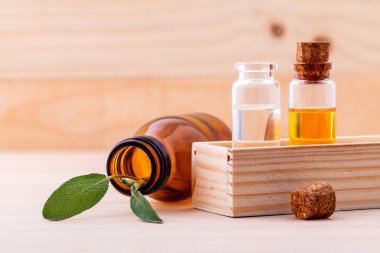 Doğal Spa malzemeler adaçayı esans Aromaterapi ile için