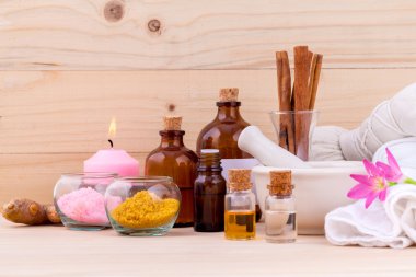 W doğal Spa malzemeler Aromaterapi ve doğal Spa Tema