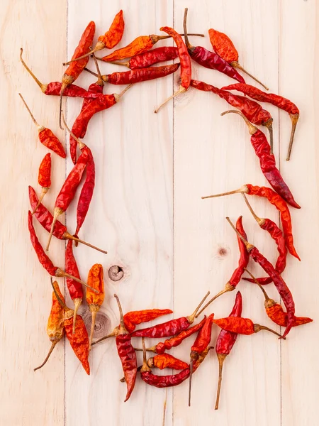 Torkade Chili bakgrund för menyn design och reklam kampanj. — Stockfoto