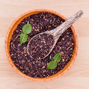 Bütün tahıl Tayland pirinç berry en iyi pirinç için sağlıklı ve temiz gıda