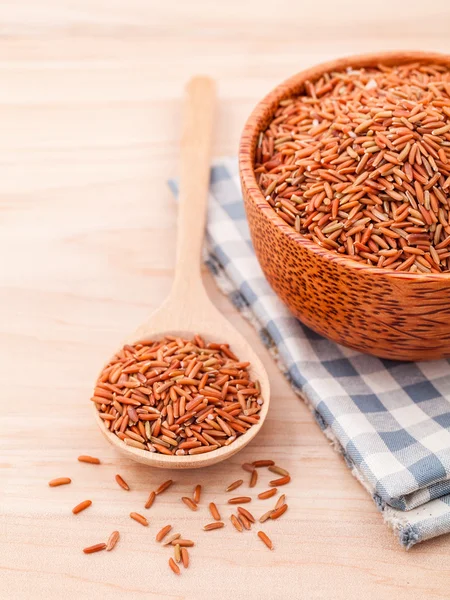 Cereales integrales Arroz tailandés tradicional mejor arroz para sano y limpio — Foto de Stock