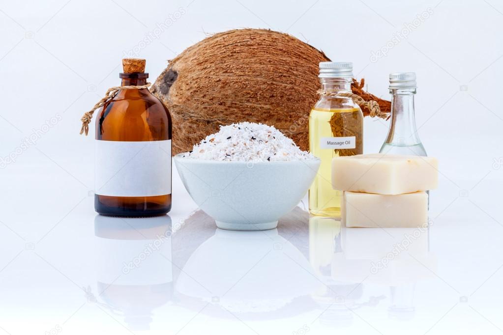Coconut essential Oils natural Spa Ingredients for scrub ,massag