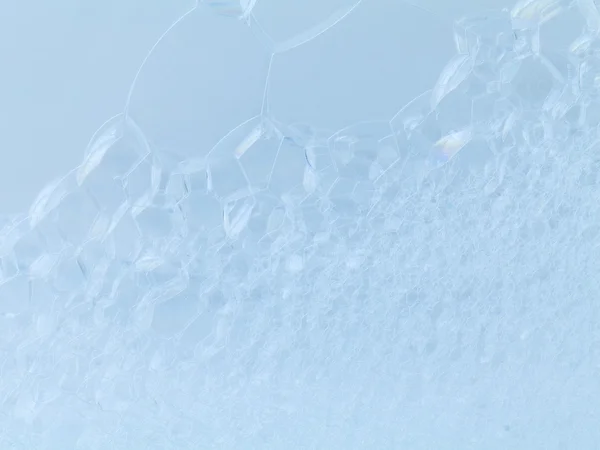 Beyaz köpük balonlar soyut doku yapısı — Stok fotoğraf
