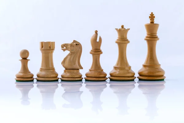 Chess konceptet spara kungen och spara strategin. — Stockfoto