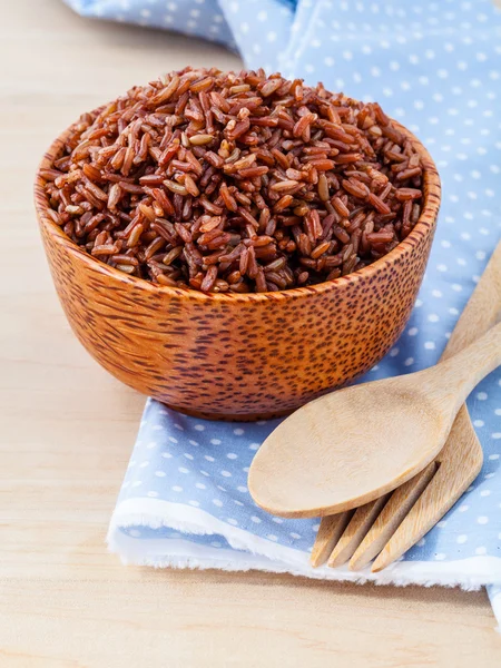 Arroz tailandés tradicional de grano entero al vapor el mejor arroz para una salud — Foto de Stock